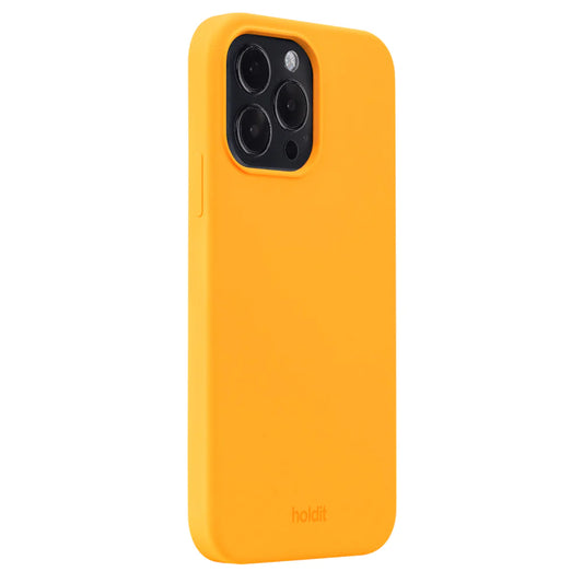Cover til iPhone 14 Pro Max - Soft Touch Silikone Case - Orange Juice
