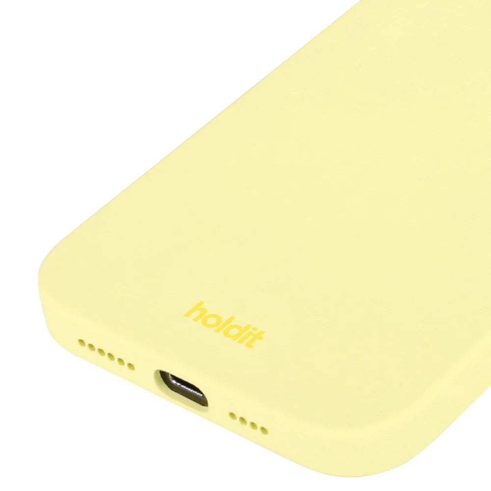 Cover til iPhone 14 Pro - Soft Touch Silikone Case - Lemonade