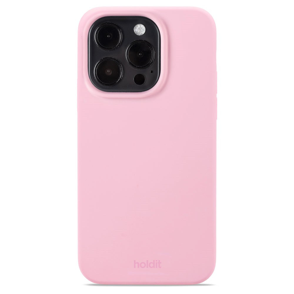 Cover til iPhone 14 Pro - Soft Touch Silikone Case - Pink