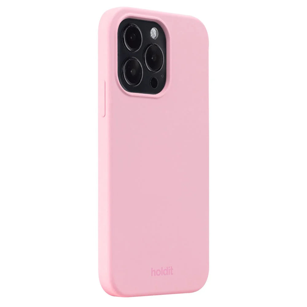 Cover til iPhone 14 Pro - Soft Touch Silikone Case - Pink