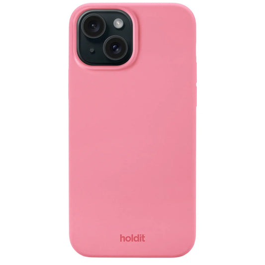 Cover til iPhone 13 / 14 - Soft Touch Silikone Case - Rouge Pink