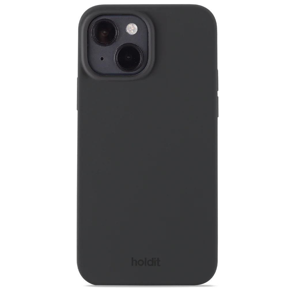 Cover til iPhone 15  - Soft Touch Silikone Case - Black