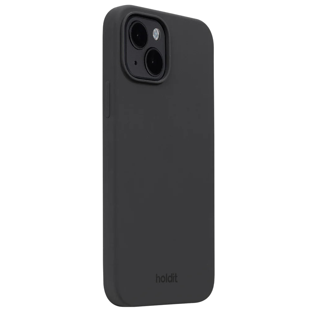 Cover til iPhone 15  - Soft Touch Silikone Case - Black