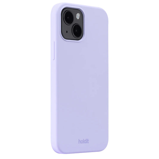Cover til iPhone 15 - Soft Touch Silikone Case - Lavender