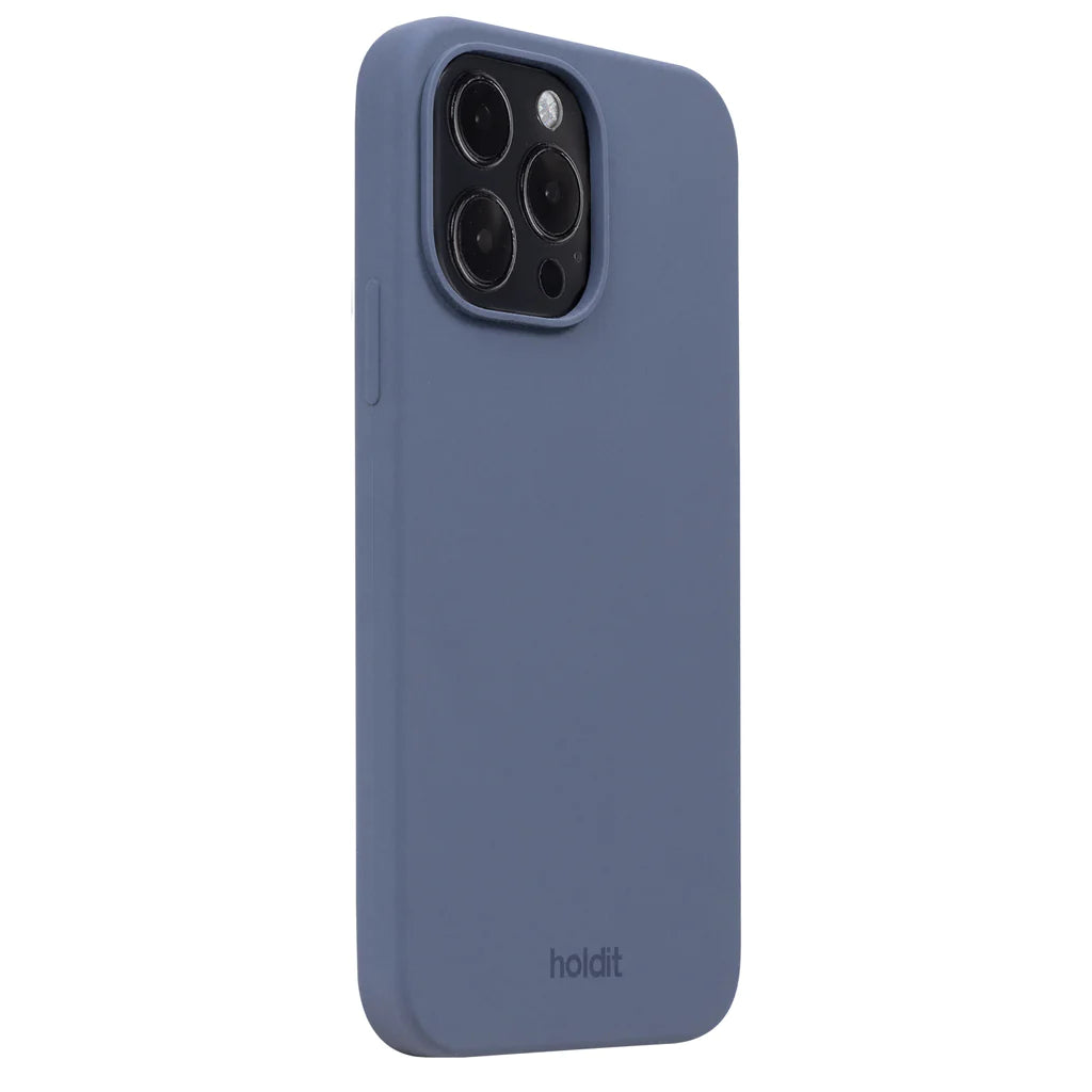 Cover til iPhone 15 Pro Max - Soft Touch Silikone Case - Pacific Blue