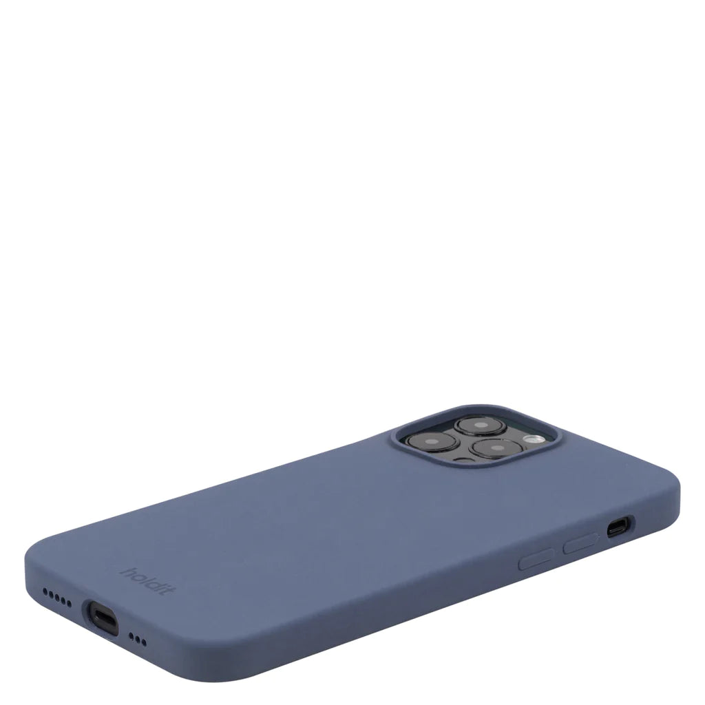 Cover til iPhone 15 Pro Max - Soft Touch Silikone Case - Pacific Blue