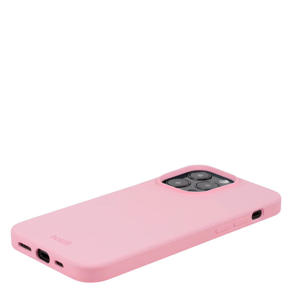 Cover til iPhone 15 Pro Max - Soft Touch Silikone Case - Pink
