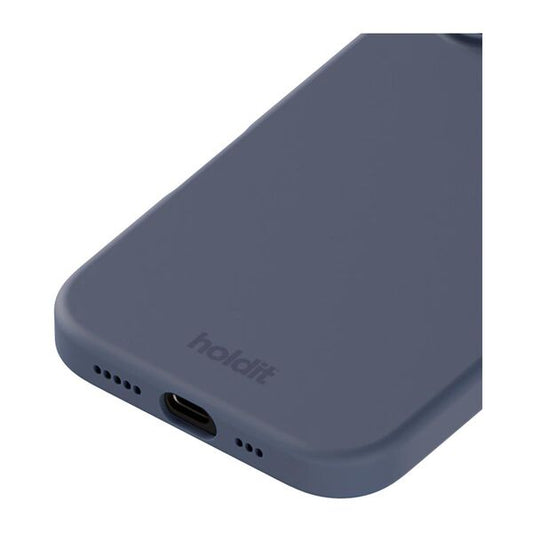 Cover til iPhone 16 - Soft Touch Silikone Case - Pacific Blue