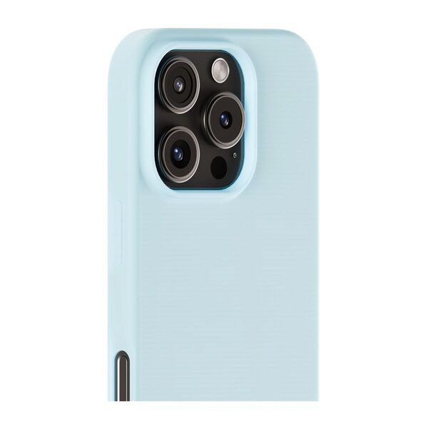 Cover til iPhone 16 Pro Max - Soft Touch Silikone Case - Mineral Blue