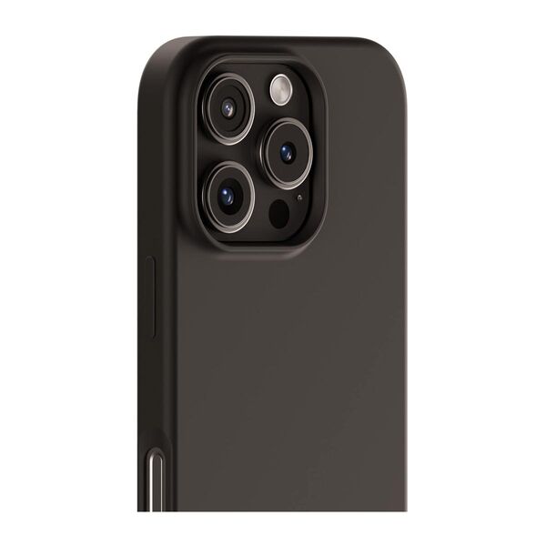 Cover til iPhone 16 Pro - Soft Touch Silikone Case - Black