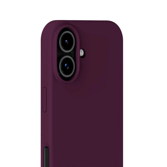 Cover til iPhone 17 - Soft Touch Silikone Case - Deep Plum