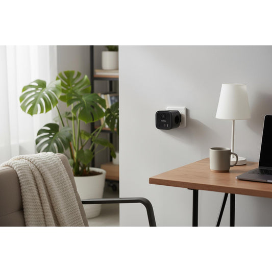 Streymstikk Power Cube við 2 x USB-A / 2 x USB-C / 3 x streym - NÝTT