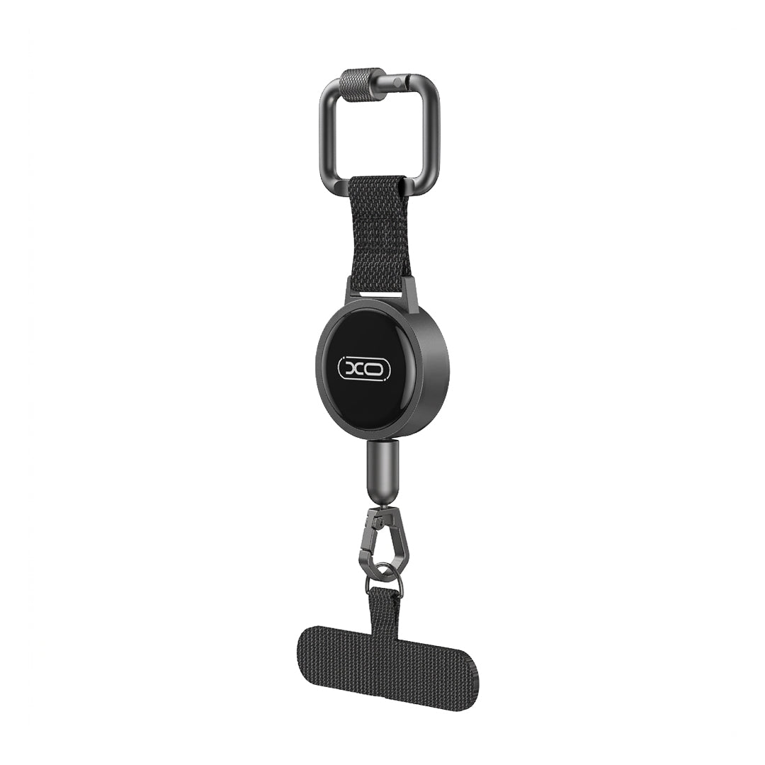 Anti-theft phone lanyard 60cm - Black - NÝTT