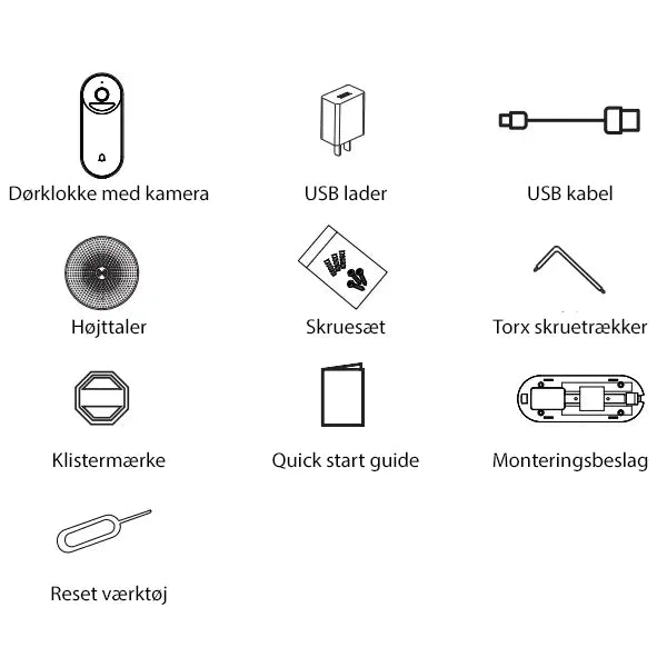 Laxihub BellCam Full HD Video Doorbell - NÝTT