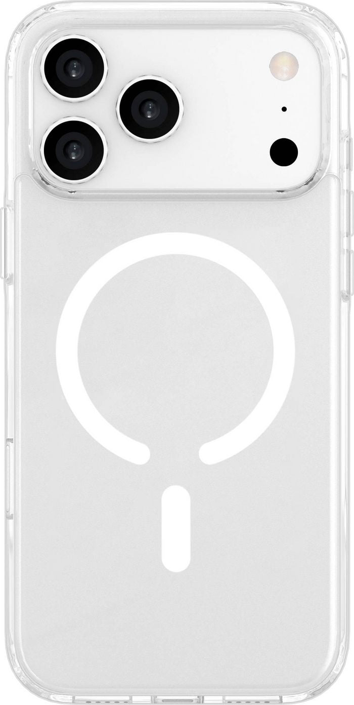 eSTUFF iPhone 17 Pro Max INFINITE OSLO Magnetic Hybrid Cover - Transparent