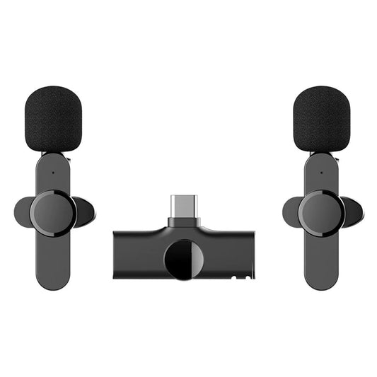 Lippa tráðleysar mikrofonir við USB-C stikk - SPAR 10%