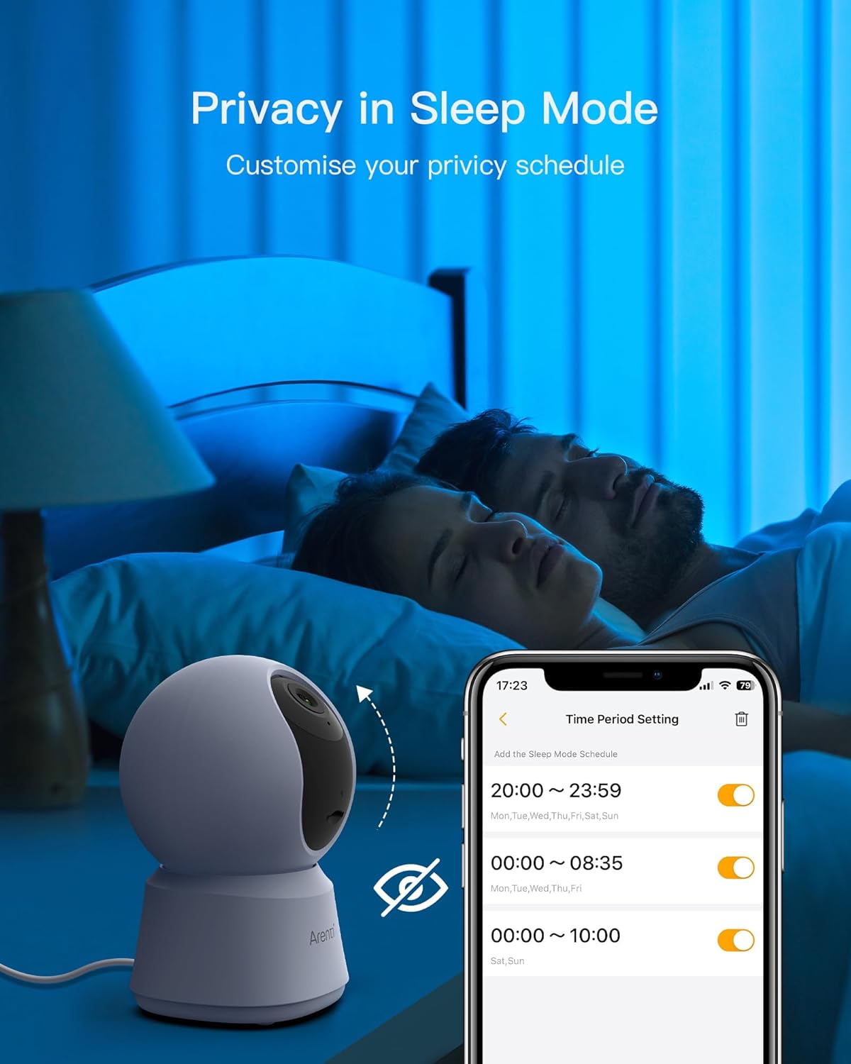 Arenti P2Q 4MP UHD - Wi-Fi vakmyndatól - NÝTT