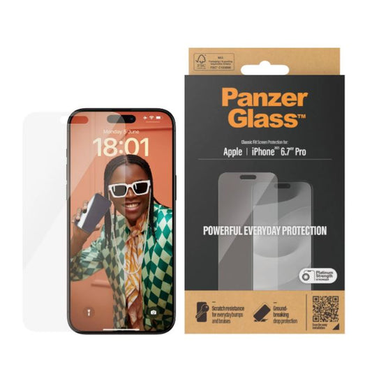 Panzerglass til iPhone 15 Pro Max