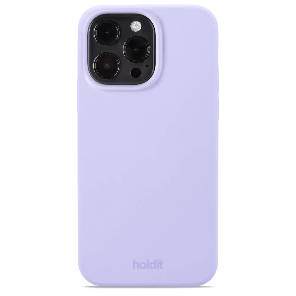 Cover til iPhone 14 Pro Max - Soft Touch Silikone Case - Lavendel