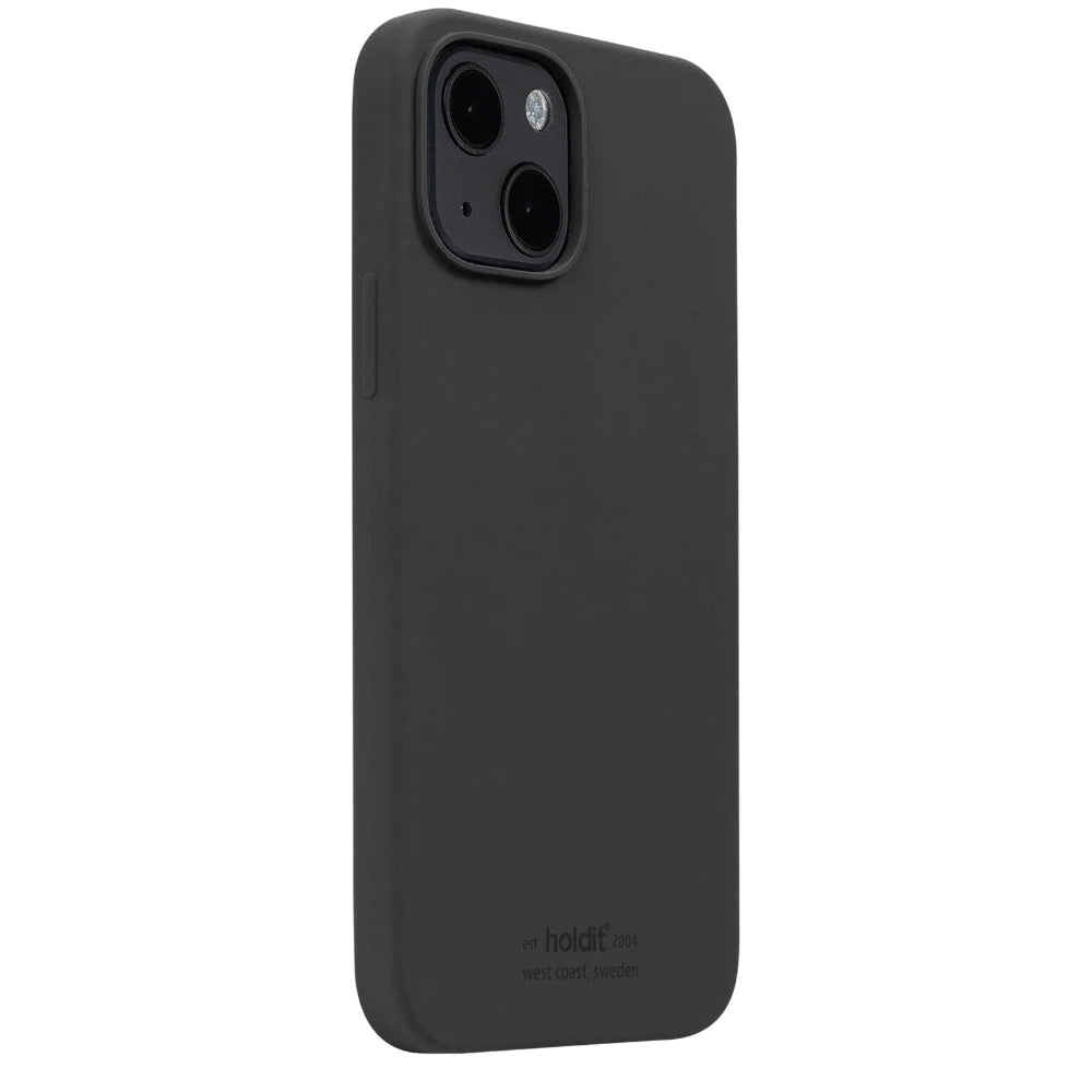 Cover til iPhone 13 / 14 - Soft Touch Silikone Case - Black
