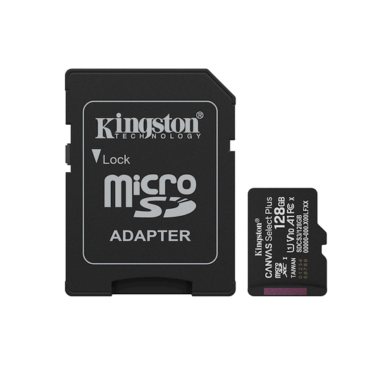 Kingston Canvas Select Plus Micro SD kort 128GB