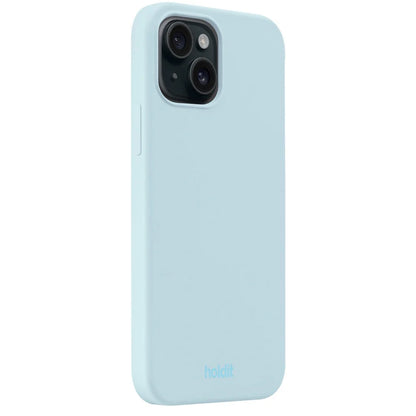 Cover til iPhone 13 / 14 - Soft Touch Silikone Case - Mineral Blue