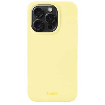 Cover til iPhone 14 Pro - Soft Touch Silikone Case - Lemonade
