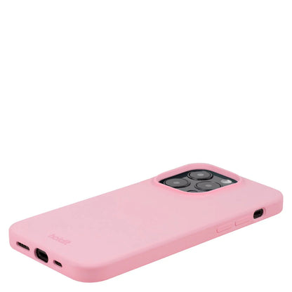 Cover til iPhone 14 Pro - Soft Touch Silikone Case - Pink