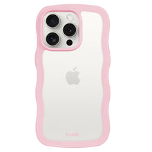 Indlæs billede til gallerivisning Cover til iPhone 14 Pro Wavy Pink Transparent
