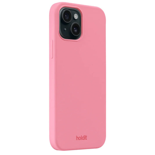 Cover til iPhone 13 / 14 - Soft Touch Silikone Case - Rouge Pink