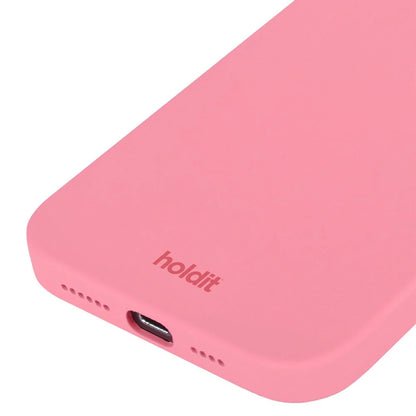 Cover til iPhone 13 / 14 - Soft Touch Silikone Case - Rouge Pink