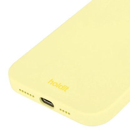 Cover til iPhone 15 Pro Max - Soft Touch Silikone Case - Lemonade