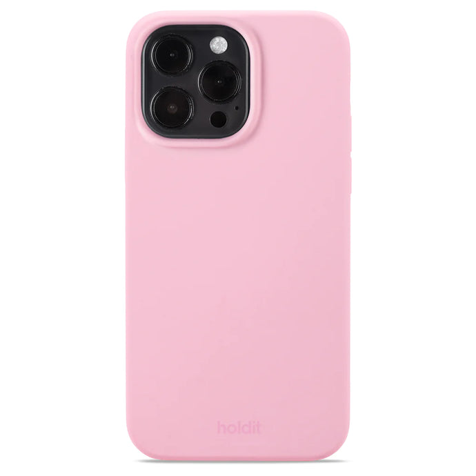 Cover til iPhone 15 Pro Max - Soft Touch Silikone Case - Pink