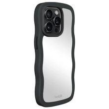 Indlæs billede til gallerivisning Cover til iPhone 15 Pro Wavy Black / Mirror
