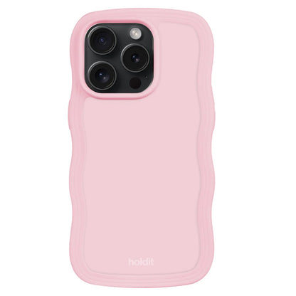 Cover til iPhone 15 Pro - Wavy Pink