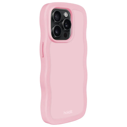 Cover til iPhone 15 Pro - Wavy Pink