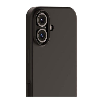 Cover til iPhone 16 - Soft Touch Silikone Case - Black