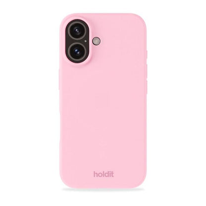 Cover til iPhone 16 - Soft Touch Silikone Case - Pink