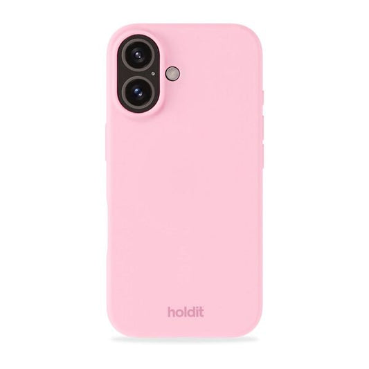 Cover til iPhone 16 - Soft Touch Silikone Case - Pink