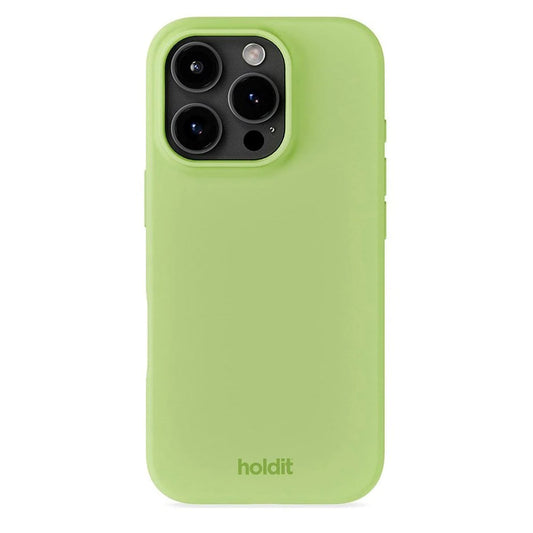 Cover til iPhone 16 Pro - Soft Touch Silikone Case - Matcha