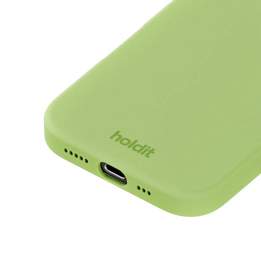 Cover til iPhone 16 Pro - Soft Touch Silikone Case - Matcha