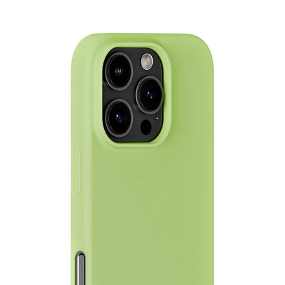 Cover til iPhone 16 Pro - Soft Touch Silikone Case - Matcha