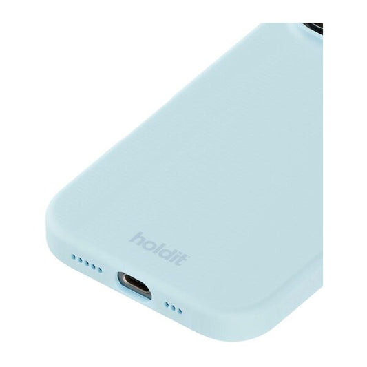 Cover til iPhone 16 Pro Max - Soft Touch Silikone Case - Mineral Blue