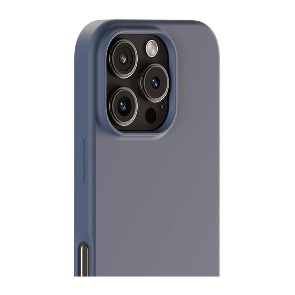 Cover til iPhone 16 Pro Max - Soft Touch Silikone Case - Pacific Blue
