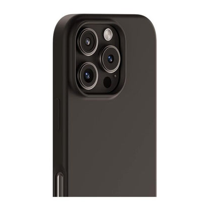 Cover til iPhone 16 Pro - Soft Touch Silikone Case - Black