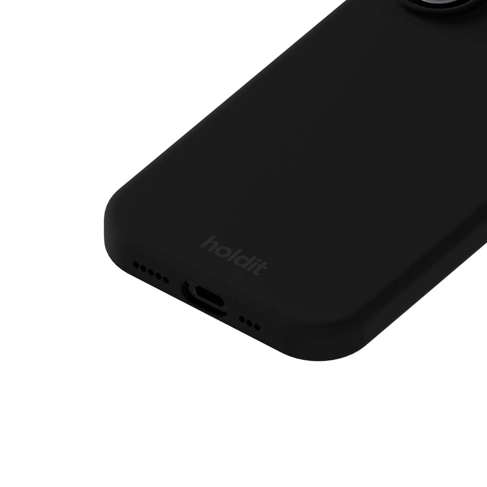 Cover til iPhone 17 - Soft Touch Silikone Case - Black