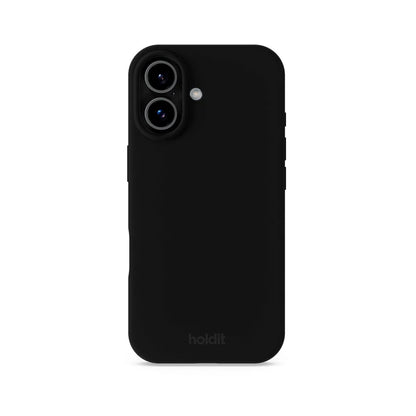 Cover til iPhone 17 - Soft Touch Silikone Case - Black
