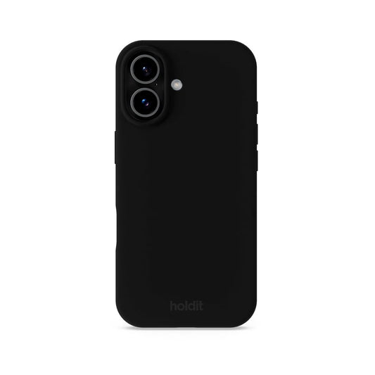 Cover til iPhone 17 - Soft Touch Silikone Case - Black
