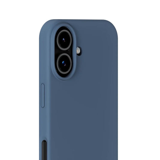 Cover til iPhone 17 - Soft Touch Silikone Case - Pacific Blue
