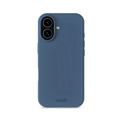 Cover til iPhone 17 - Soft Touch Silikone Case - Pacific Blue